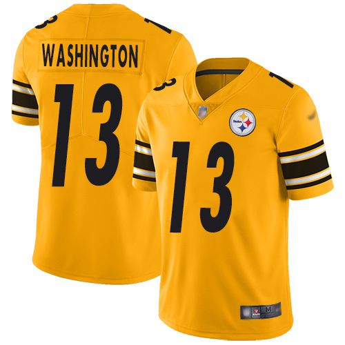 Men Pittsburgh Steelers #13 James Washington Nike Gold Inverted Legend NFL Jersey->pittsburgh steelers->NFL Jersey